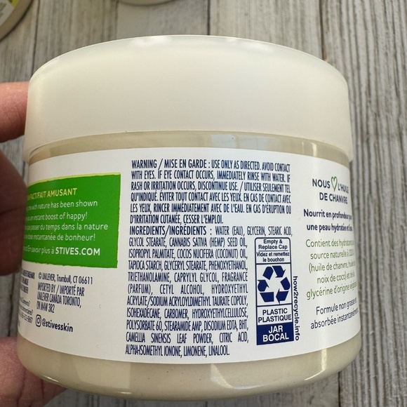 New St. Ives Body Cream Moisturizer Cannabis Sativa (Hemp) Bundle • Discontinued - Picture 5 of 7